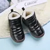 Boots Children Winter High Cut Fur Kids Outdoor Snow Baby Plush Casual Sneakers Girls Boys Fleece Running Shoes 231127