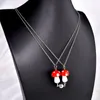 Chains Cute Friendship Magnetic Mushroom Necklaces Birthday Graduation Gifts For Women Teen Girls BFF Jewlery