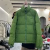 Trenchs de femmes manteaux 2023 automne et hiver veste chaude femmes court style coréen vert décontracté lâche marque de mode blanc canard downpain