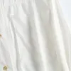 Camicette da donna Donna 2023 Primavera ed Estate Moda Tinta unita Tasca Decorazione Camicia in fibra di Lyocell Design Mujer