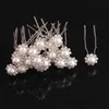 Water Diamond Pearl Plum Blossom U-shaped Cross Needle Bride's Versatile Pan Hair Insert Hairpin with Multiple Choices