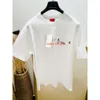 24FW Parijs Italiaans Designer Heren T-shirt Casual Street Fashion Zak Warm Heren en Dames Paar POLO Shirt Club Employee T-shirt Limited Red Label Limited Sale