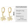 Boucles d'oreilles créoles étoile oreille accessoires pour femmes forme pentagramme Design de mode pendentif boucle d'oreille femme luxe fête raccords cadeaux Couple