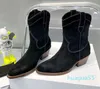 Geschnitzte Motorrad-Kampfstiefel Arc de Triomphe, modische Knight Roman-Stiefel für Damen