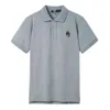 Ralphs Designer Laurens maglietta di top di alta qualità Summer Little Bear Polo Shirt per il collo a maniche corta maschi