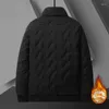 Mannen Jassen 2023 Winter Winddicht Warme Dikke Fleece Jas Mannen Koreaanse Mode Toevallige Jas Herfst Merk Uitloper Outdoor Slanke