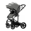 Kinderwagens # Lichtgewicht Kinderwagen Hoge kwaliteit Hoge landschap Opvouwbare Winkelwagen Comfort Kinderwagen 2 in 1 voor pasgeboren baby Gratis Verzendingvaiduryb