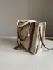 7A Designer de luxe Tote Bag WOODY Sac à provisions Été Femmes sac à main qualité toile nylon mode lin Grand Beach bagstravel Crossbody épaule portefeuille