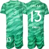 Club Team Men Youth Soccer Gardien David de Gea Jersey Atletico Madrids Set 23-24 Manches longues GK Thibaut Courtois Jan Oblak Ivo Grbic Antonio Adan Maillot de football