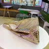 Evening Bag s Large Tote Trends Luxury Designer Handbags 2023 Woven Color block Shoulder Fashion Composite Bag Shopping 231128