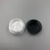 Clear 1G 1ML Poudre en plastique Puff Conteneur Case Maquillage Cosmétique Pots Visage Poudre Blush Boîte de rangement avec couvercles tamis Jqntc