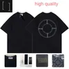 23ss New stone Design stoneisland Polo all'ingrosso Moda T-shirt Uomo Cotone pesante Soild Abbigliamento uomo Maniche corte 19 QADC