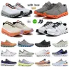 On On Cloud Running Shoes X Nova 1 3 5 Cloudstratus All Black Udyed White Clouds Glacier Grey Meadow Green Womens Sneakers OnClouds Mens Trainers Nice