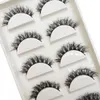 False Eyelashes 16 Style 5 0/250/500 par tjocka ögonfransar naturliga falska ögon mink fransar mjuka falska ögonfransar wispy makeup faux cils maquiagem 231128