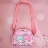 Cute children's crossbody shoulder bag love PC dog double-sided printed small shoulder bag kindergarten student carry on bag wholesale