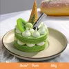 Fiori decorativi 1PC Torte da cucina artificiali Dessert Cibo finto Decorazione Pografia Simulazione Modello di torta Tavolo da tè FCYY-004