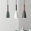 Lampy wisiorek nordycki nowoczesne zawieszenie jadalni luminaire lampa bar artystyczna sypialnia domowa aluminiowa drewno drewniane drewniane drewniane drewniane drewniane