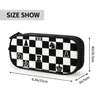 Cosmetic Bags Fashion Chess Cute Pencil Case Boys Gilrs Big Capacity Chessboard Game Box Students Stationery