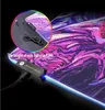 Mouse Pads Wrist Rests RGB Asus ROG 900x400 Gummi stor PC Mousepad Gamer Gaming LED Pad Accessories Desk Tangentbord Mat Dator Laptop Mausepad 231128