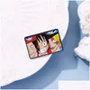 Cartoon Zubehör One Piece Brosche Niedliche Anime Filme Spiele Harte Emaille Pins Sammeln Metall Rucksack Hut Tasche Kragen Revers Abzeichen Frauen Dhnxu