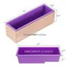 Hantverksverktyg 1200g Sile Soap Mod Rectangar Toast Loaf Mögel Handgjorda Form Making Tool Leveranser Träbox Cake Decorating Drop Deliver Dhrlw