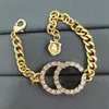 Pulsera de diseño Pulsera de diamantes con monograma de lujo Pulsera con patrón de tigre Pulsera clásica vintage Regalo de joyería Con caja original