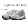 Ldwaffle Hommes Femmes Chaussures de course Waffle Sneaker Noirci Bleu Lumière Fumée Gris Cool Gris Marron Pin Vert Blanc Noir Vert Gusto Hommes Baskets Baskets De Sport