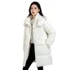 Winter fashion parkas women's long custom puffer jackets coats down jacket for women clothes