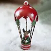 Рождественская игрушка Изысканные рождественские украшения ручной работы, нарисованные вручную коллекционные подвесные воздушные шары, рождественские украшения 231128