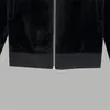 디자이너 재킷 밍크 벨벳 세트 하이 스트리트 스포츠 바지 캐주얼 스포츠 세트 탑 재킷