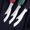 Dinnerware Sets 1PC 4 In 1 Multifunctional Utensil Knife Fork Spoon Bottle Opener Detachable Set Portable Camping Tableware