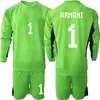 Drużyna narodowa 22/23 Męskie Argentyna GK Juan Musse Jersey Soccer Set Bramkarz Long Sleeve Geronimo Rulli Emiliano Martinez Sergio Romero Marchesin Football Shirt