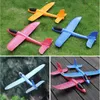 Flygplan Modle 50 cm Big Foam Plan Glider Hand Throw Airplane Light Inertial EPP Bubble Planes Outdoor Kids Toys For Children Boys Gift 230427