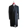 Garnitury mężczyzn Blazers Prosty klasyczny wełniany w stylu Anglii Mężczyźni grube wykonane na zamówienie pojedynczy płaszcz kieszonkowy swobodny zimowa ciepła kurtka 231127