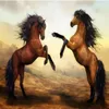 Horse Spirit HD Mustang 벽화 3D 벽지 TV 배경을위한 3D 벽지 289O
