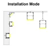 1m led aluminium profile for led bar light, led strip aluminum channel, waterproof aluminum housing milky transparent cover