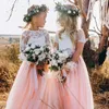 Abiti da ragazza JONANY Baby Flower Princess Tulle Compleanno spettacolo Robe De Demoiselle Giacca rimovibile per bambini Abito da festa di nozze