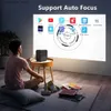 أجهزة العرض Light Unicorn M6 Pro 1080p LED 4K Video Projector Android 6000 Lumens 5G WiFi Beaer Auto Focus Home Cinema Smartphone Bluetooth Q231128