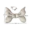 Souvenirs nés accessoires de photographie posant aile papillon oreiller coussin bébé accessoires de tir 231128