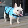 Gilets Gilet de sauvetage pour chien de compagnie gilet de sauvetage de sécurité vêtements de natation de sécurité été de combinaison de natation sortie gilet de sauvetage confortable et respirant