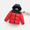 Kids Down Płaszcz Designerka Dziewczyna Kurtki parkas klasyczny litera kurtka warstwowa płaszcza Baby Baby Wysoka jakość ciepła z kapturem 2 top 2 style 13 opcji 110-170