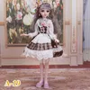 인형 액세서리 Adollya BJD Canonicals Skirt Suit의 적합한 13 230427을위한 패션 레이스 드레스 옷