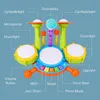 Клавиатуры Фортепиано Детская барабанная установка для малышей 13 Музыкальные детские развивающие инструменты Игрушки для девочек Микрофон Обучающие мероприятия Подарки 231127