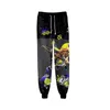 Męskie spodnie strzelanie do gry Splatoon 3 spodnie dzieci mężczyźni kobiety luźne spant Halloween dla kostiumu cosplay unisex