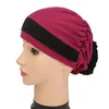 Mulheres Quimioterapia Chapéus Flores Turbante Primavera Noite Sleep Cap Cabelo Bonnet Head Cover Wide Elastic Band Brimmed Chuveiro Nightcap Head Wrap Chemo Cap BC605