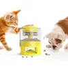 Matande hund och katt långsam matare behandlar pussel leksak av husdjur för IQ -träning långsam matare och hälsosam matkatapult matare