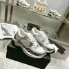 10A Designer Damenschuhe 23C Sier Metallic Golden Lace Up Flat Sports Runner Trainer Sneaker Herren 2023 Classic White Mesh Plain