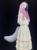 Trajes de anime Anime Fox Tail Cosplay Cauda Elétrica Controle Remoto Sem Fio Cauda de Raposa Branca Preto Animais Caudas Orelhas Artesanais Peludas Cauda Grande zln231128