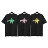 高級TシャツブランドTシャツ衣料品スプレーレター春夏夏の潮の男性と女性ティーサイズs-xl.pd020のデザイナー