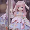 Dolls BJD Shuga Fairy Rondo 14 Brinquedos de resina para crianças Presente Surpresa Girls Anime Figura Rabbit Doudou Baby Baby 230427